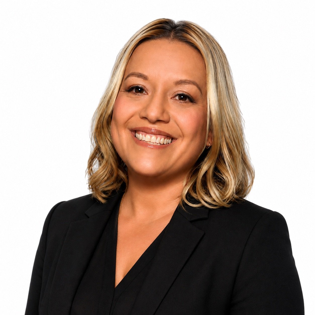 Mariana Reategui, DigiBlonde Marketing Strategist working on brand strategy